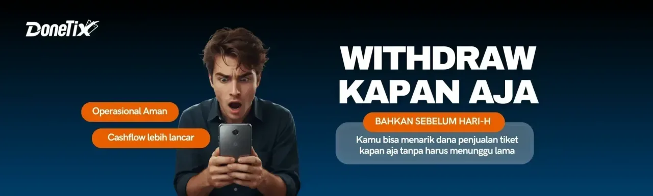 withdraw kapan saja bahkan sebelum hari H